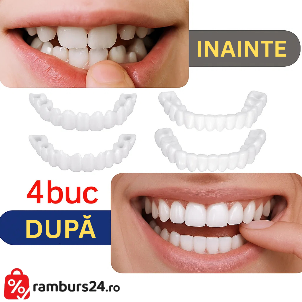 Set de 4 Dinți Falși -  ZAMBET RAPID